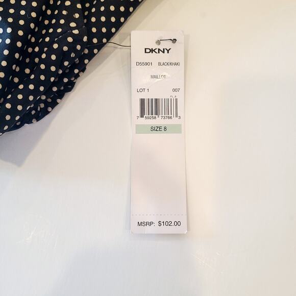 DKNY Polka dot One Piece Swimsuit - Picture 9 of 10